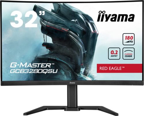 iiyama GCB3280QSU-B2 | 31.5″ QHD 180Hz Curved