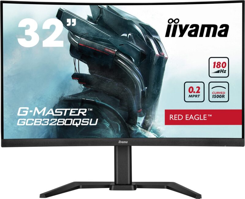 iiyama GCB3280QSU-B2 | 31.5″ QHD 180Hz Curved
