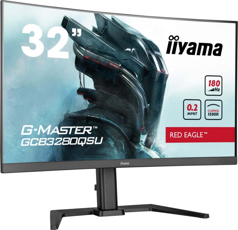 iiyama GCB3280QSU-B2 | 31.5″ QHD 180Hz Curved