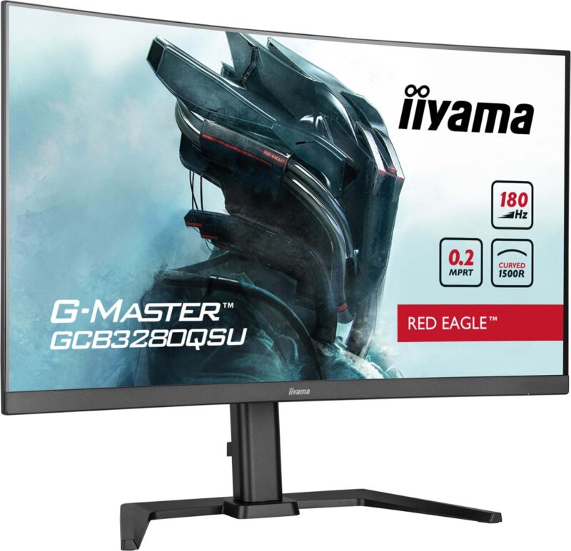 iiyama GCB3280QSU-B2 | 31.5″ QHD 180Hz Curved