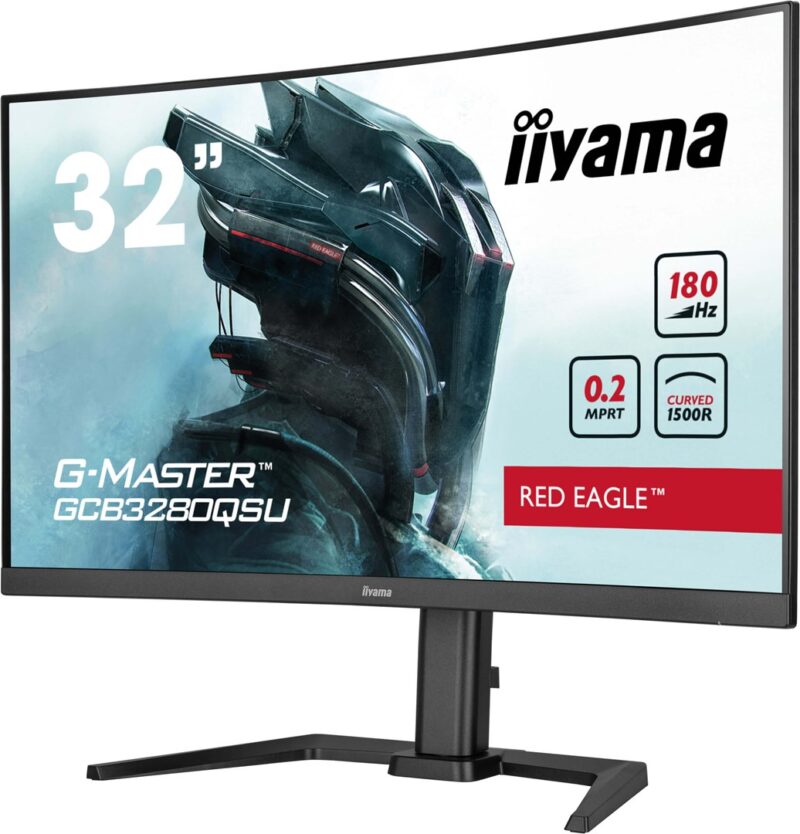 iiyama GCB3280QSU-B2 | 31.5″ QHD 180Hz Curved