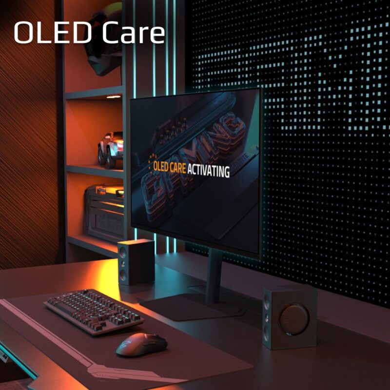 Gigabyte MO27Q2 | 27″ OLED QHD 240Hz | Gaming Monitor 0.03ms