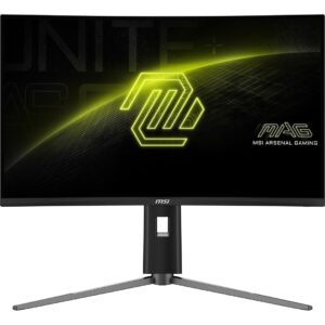 MSI MAG 27CQ6PF | 27″ QHD 180Hz | Curved Gaming Monitor