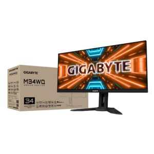 Gigabyte M34WQ | 34″ WQHD IPS 144Hz | UltraWide Monitor