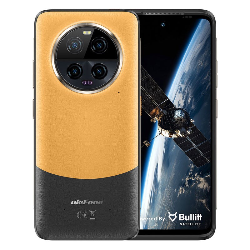 Ulefone Armor 23 Ultra 17,2 cm (6.78") Hybrid Dual SIM Android 13 5G USB Type-C 12 GB 512 GB 5280 mAh Czarny, Pomarańczowy