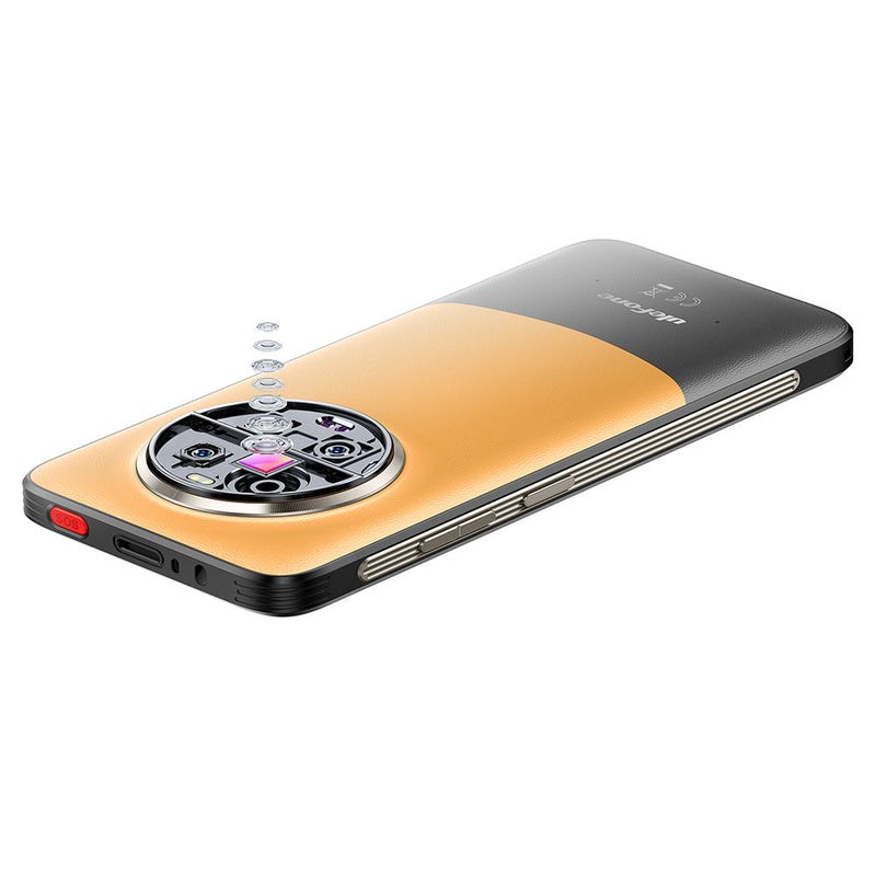 Ulefone Armor 23 Ultra 17,2 cm (6.78") Hybrid Dual SIM Android 13 5G USB Type-C 12 GB 512 GB 5280 mAh Czarny, Pomarańczowy