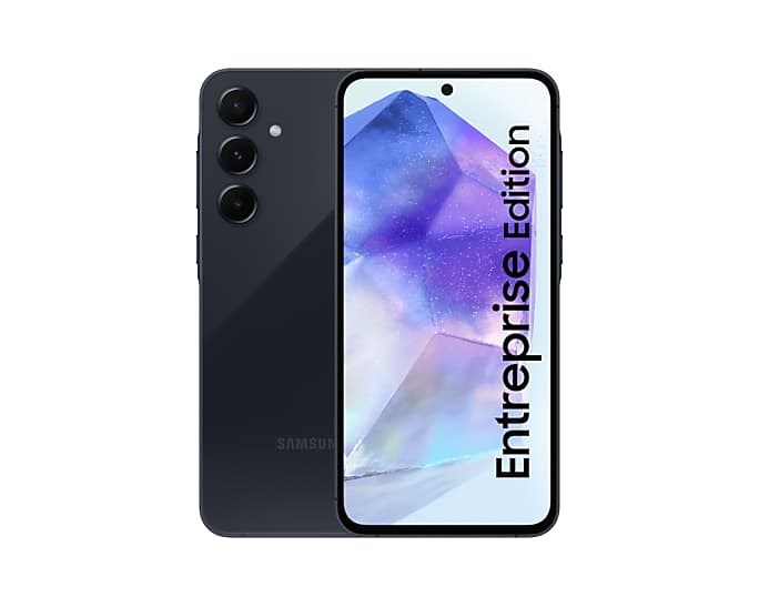 Samsung Galaxy A55 5G Entreprise Edition 16,8 cm (6.6") Hybrid Dual SIM Android 14 USB Type-C 8 GB 128 GB 5000 mAh Granatowy (marynarski)