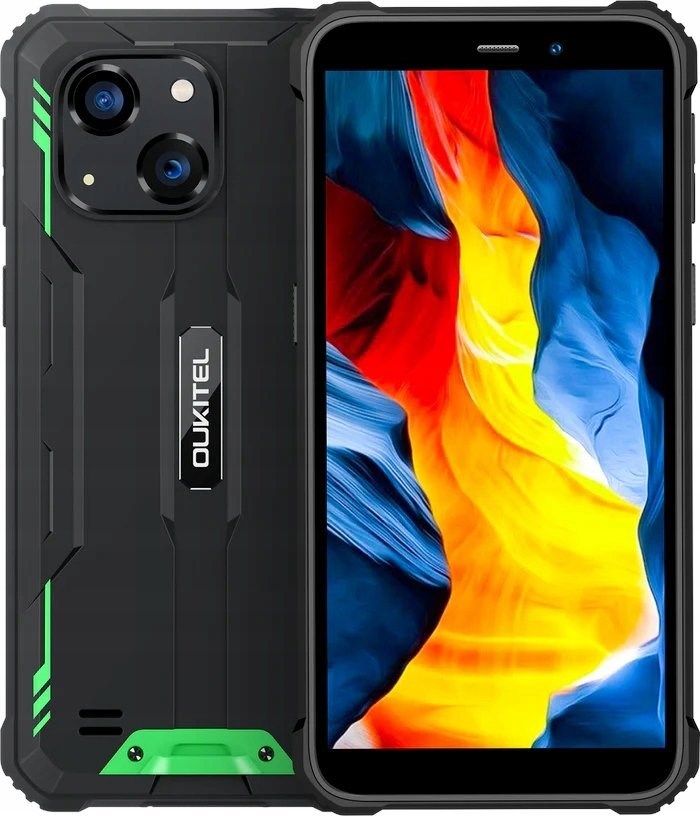 Smartfon Oukitel G2 6" 4/64 DS.  6300 mAh(green) bez ładowarki