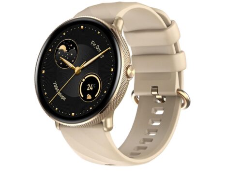 Zeblaze GTR 3 Pro | 1,39″ AMOLED | Złoty Smartwatch