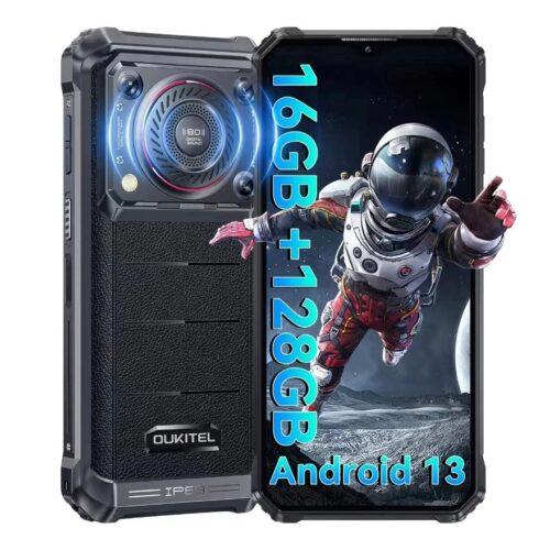 Oukitel WP36 8/128 10600 mAh - smartfon, czarny