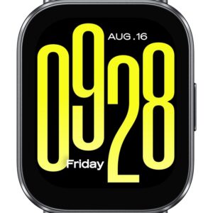Zegarek Smartwatch Xiaomi Redmi 5 Active, Wyświetlacz LCD | 2.0" | Wodoodporny | Nocna czerń