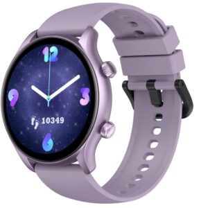 Zeblaze Btalk 3 Plus | 1,32″ AMOLED | Fioletowy Smartwatch z Bluetooth Calls
