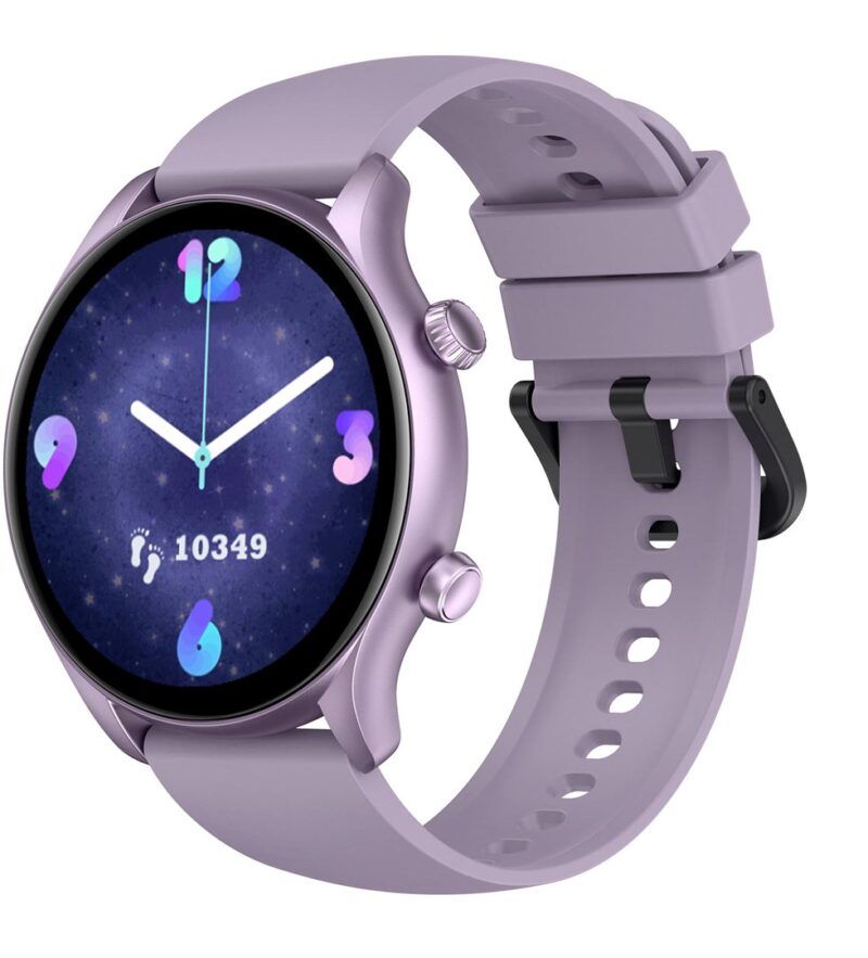 Zeblaze Btalk 3 Plus | 1,32″ AMOLED | Fioletowy Smartwatch z Bluetooth Calls