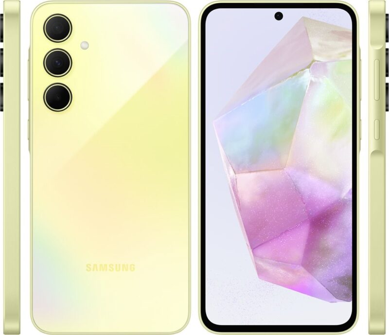 Samsung Galaxy A35 5G 16,8 cm (6.6") Hybrid Dual SIM Android 14 USB Type-C 8 GB 256 GB 5000 mAh Żółty
