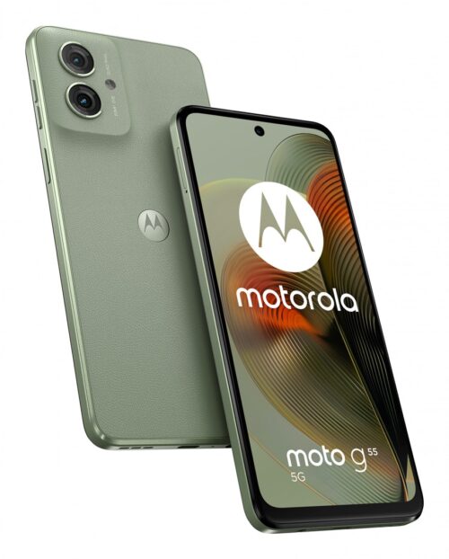 Motorola Moto G55 5G DS | 8 GB/256 GB | 6,49″ 120 Hz Smoky Green