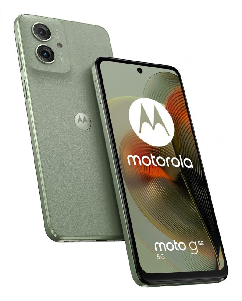 Motorola Moto G55 5G DS | 8 GB/256 GB | 6,49″ 120 Hz Smoky Green