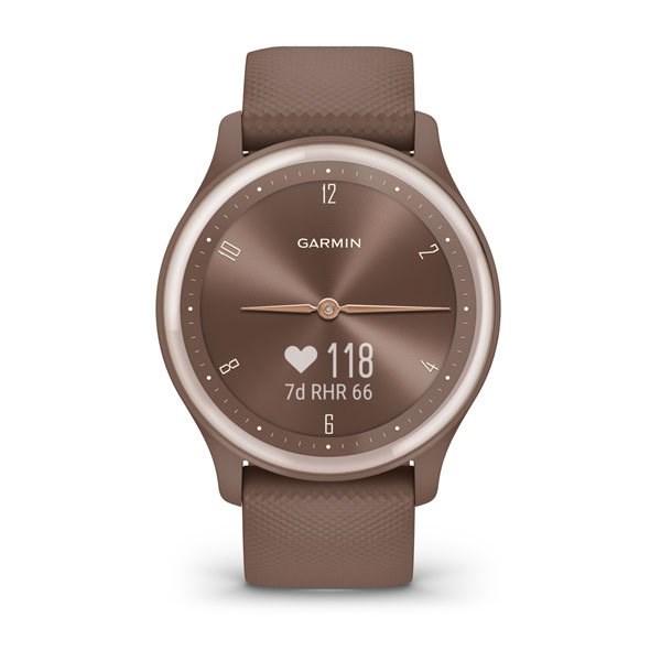 Garmin vivomove Sport | Hybrid Analogowo-Cyfrowy | Czarny