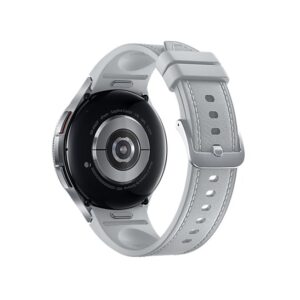 Samsung Galaxy Watch6 Classic SM-R965F 3,81 cm (1.5") OLED 47 mm Cyfrowy 480 x 480 px Ekran dotykowy 4G Srebrny Wi-Fi GPS