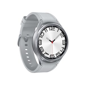 Samsung Galaxy Watch6 Classic SM-R965F 3,81 cm (1.5") OLED 47 mm Cyfrowy 480 x 480 px Ekran dotykowy 4G Srebrny Wi-Fi GPS