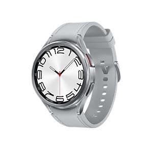 Samsung Galaxy Watch6 Classic SM-R965F 3,81 cm (1.5") OLED 47 mm Cyfrowy 480 x 480 px Ekran dotykowy 4G Srebrny Wi-Fi GPS