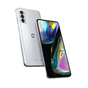 Smartfon Motorola G82 6/128GB 6,6" AMOLED 2400x1080 5000mAh Hybrid Dual SIM 5G White Lily (WYPRZEDAŻ)