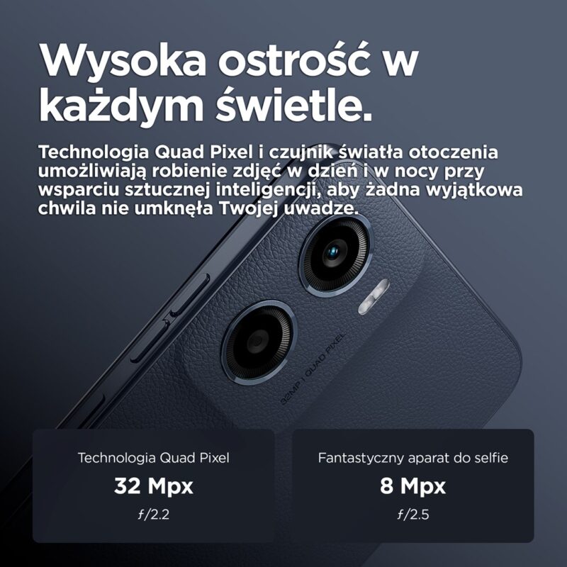Smartfon Motorola Moto E15 2/64GB Denim Blue