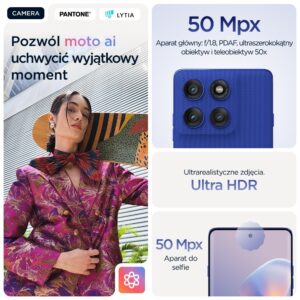 Motorola Edge 60 Pro 5G | 12/512GB | Dazzling Blue