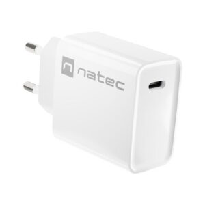 NATEC ŁADOWARKA SIECIOWA RIBERA USB-C 20W POWER DELIVERY BIAŁA NUC-2059