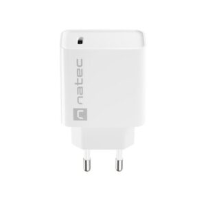 NATEC ŁADOWARKA SIECIOWA RIBERA USB-C 20W POWER DELIVERY BIAŁA NUC-2059