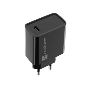 NATEC ŁADOWARKA SIECIOWA RIBERA USB-C 20W POWER DELIVERY CZARNA NUC-2060