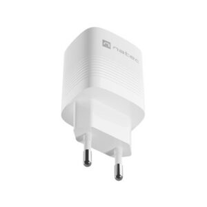 NATEC ŁADOWARKA RIBERA GAN 1X USB-A + 1X USB-C 30W BIAŁA NUC-2140