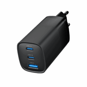 GEMBIRD SZYBKA ŁADOWARKA USB POWER DELIVERY USB TYPU C, 3X USB, 65 W, GAN CZARNA