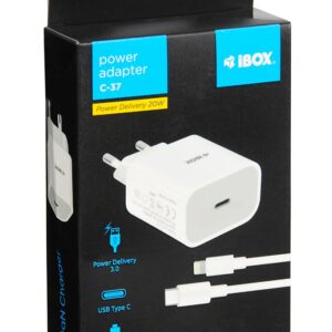 ŁADOWARKA SIECIOWA I-BOX C-37 PD20W USB-C