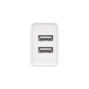 UNITEK ŁADOWARKA 2X USB-A, 12W, BIAŁA, P1113A-EU