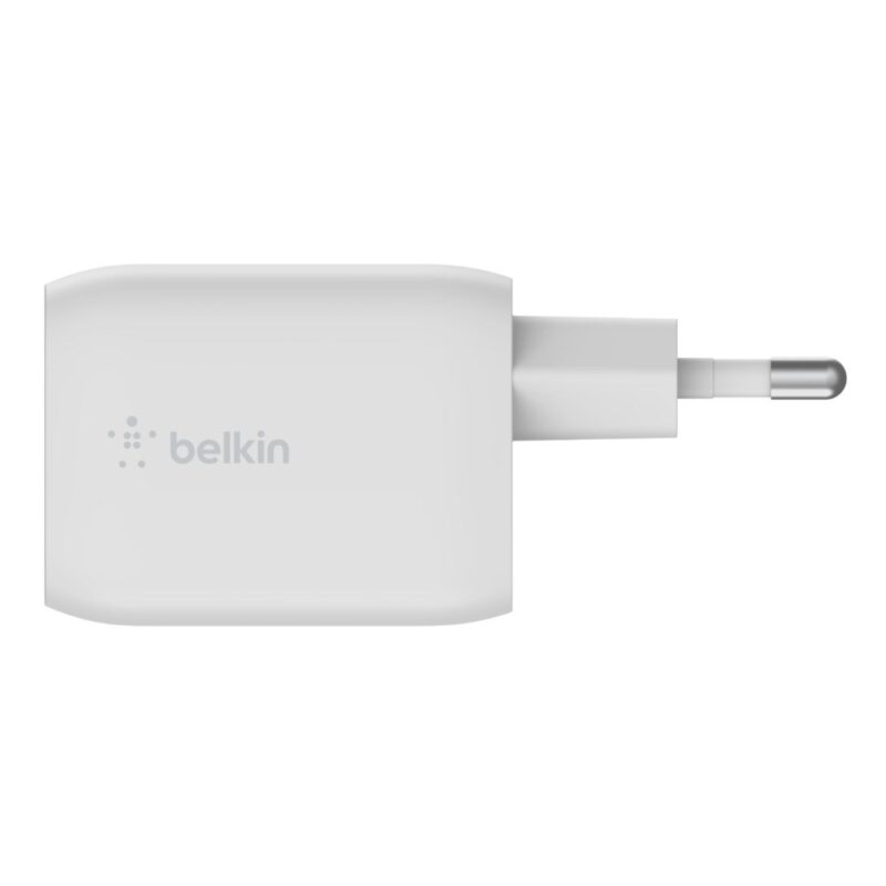 Belkin BoostCharge Pro | 65W Dual USB-C PD 3.0 PPS | GaN White