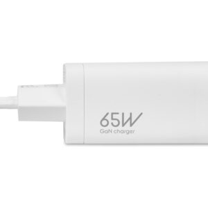 ŁADOWARKA SIECIOWA I-BOX C-65 GAN PD65W KABEL, BIAŁA
