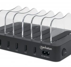 MANHATTAN 6-PORTOWA STACJA ZASILAJĄCA 6X USB-A 5V