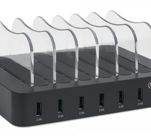 MANHATTAN 6-PORTOWA STACJA ZASILAJĄCA 6X USB-A 5V