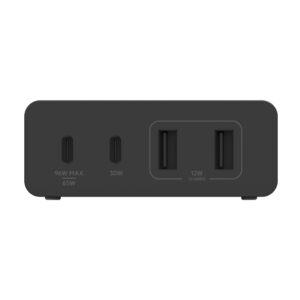 Ładowarka Belkin BoostCharge Pro 4-Port 2xUSB-C PD 3.0 + 2xUSB-A GaN Charger 108W Black