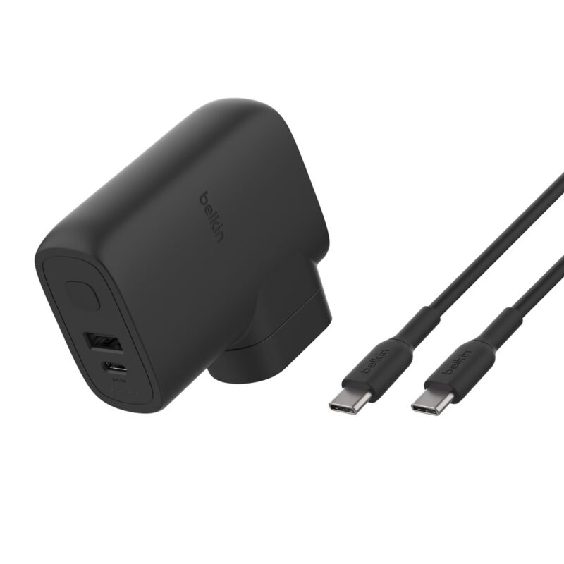 Belkin BoostCharge Hybrid | 25 W ładowarka + 5 000 mAh powerbank | PD 20 W