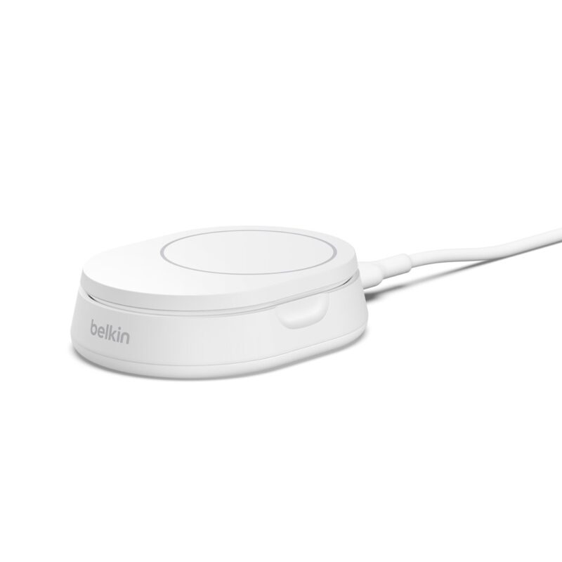 Ładowarka bezprzewodowa Belkin BoostCharge Pro Convertible Magnetic Wireless Charging Stand with Qi2 15W + 20W USB-C Power Supply White