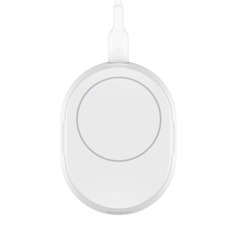 Ładowarka bezprzewodowa Belkin BoostCharge Pro Convertible Magnetic Wireless Charging Stand with Qi2 15W + 20W USB-C Power Supply White