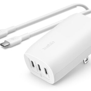 Ładowarka Belkin BoostCharge 3 Port USB-C PD 3.1 PPS Wall Charger 67W White