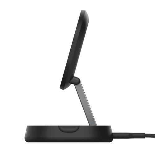 Ładowarka bezprzewodowa Belkin BoostCharge Pro Convertible Magnetic Wireless Charging Stand with Qi2 15W + 20W USB-C Power Supply Black