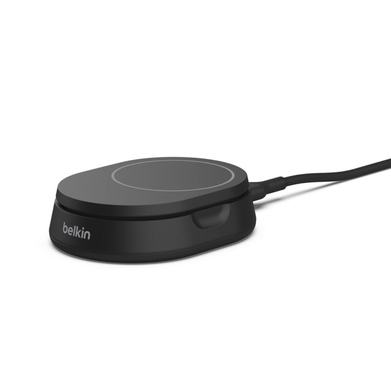 Ładowarka bezprzewodowa Belkin BoostCharge Pro Convertible Magnetic Wireless Charging Stand with Qi2 15W + 20W USB-C Power Supply Black