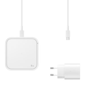 Samsung Wireless Charger Pad (with Travel Adapter) White
