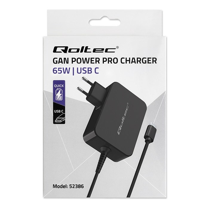 zdjecie-1750757737-1.jpg Qoltec GaN Power Pro | 1XUSB-C | 65W | 5-20V | 3-3.25A | CZARNA