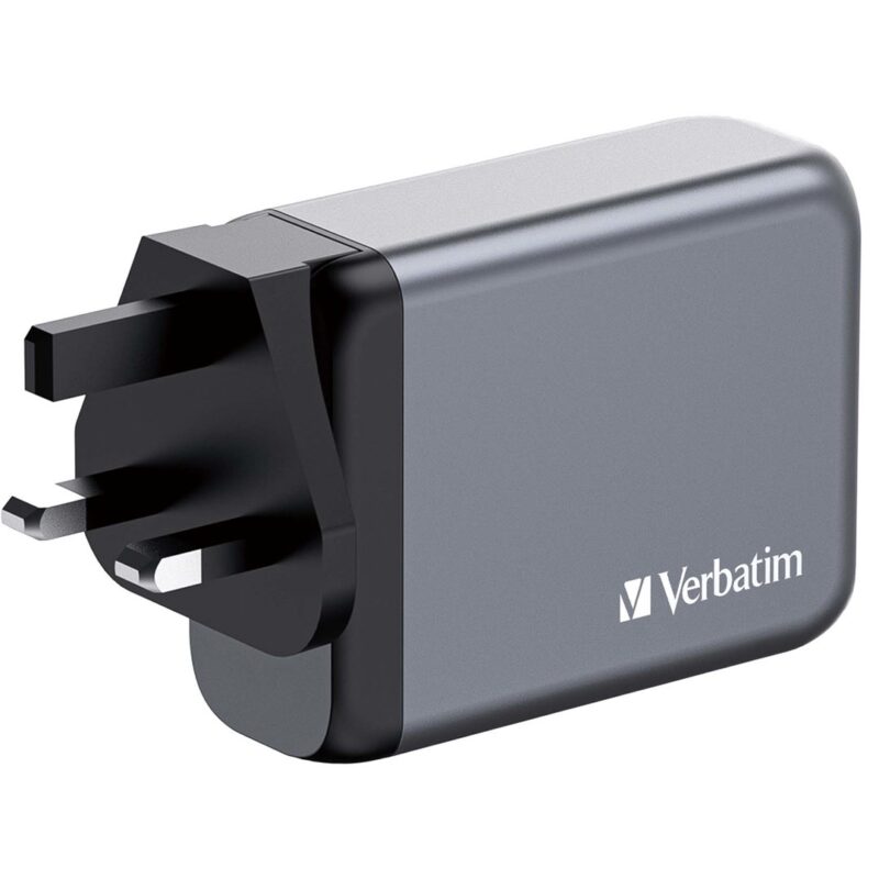zdjecie-1750757779.jpg Verbatim GaN GNC-100 | 4-portowa ładowarka 100 W | USB-A & USB-C