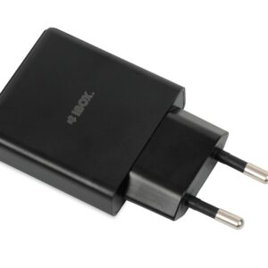 IBOX ŁADOWARKA UNIWERSALNA C-43 GAN PD30W SLIM USB A+C BLACK