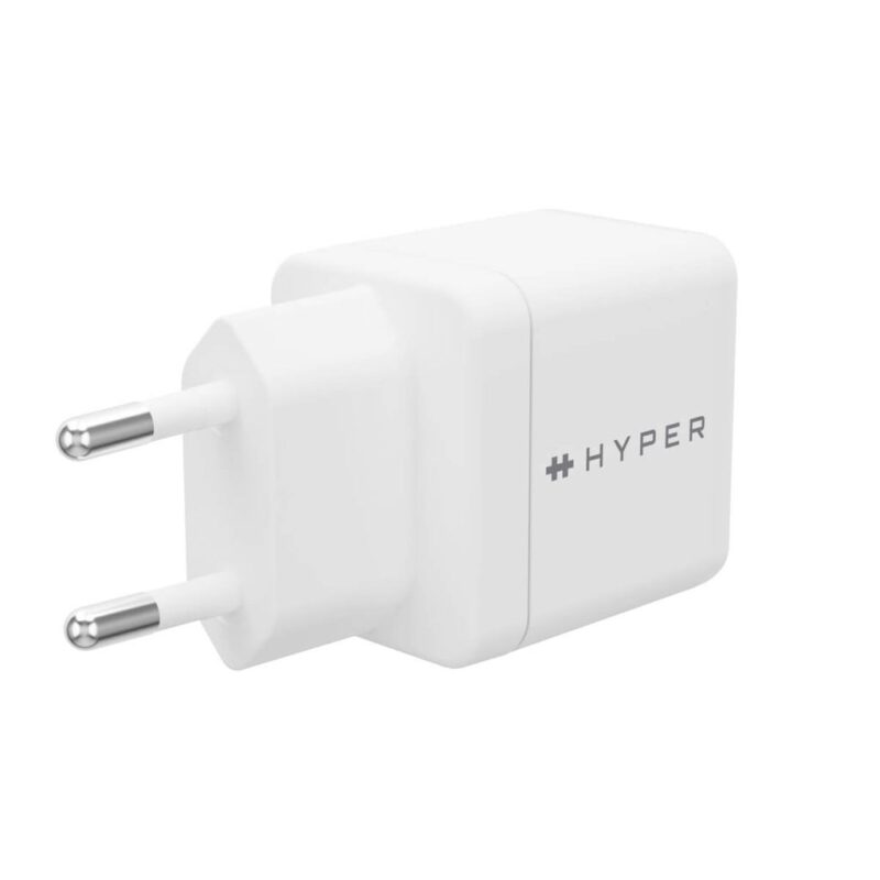 HYPER HJG35EU ładowarka do urządzeń przenośnych Słuchawki, Zestaw słuchawkowy, Smartfon, Oglądaj Biały Prąd przemienny Szybkie ładowanie Wewnętrzna